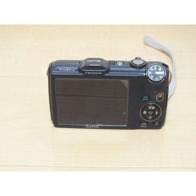 富士フイルム(フジフイルム)のFUJIFILM デジタルカメラ FinePix F600EXR ブラック  スマホ/家電/カメラのカメラ(コンパクトデジタルカメラ)の商品写真