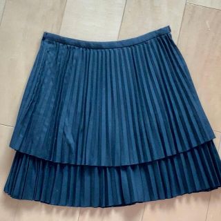 霧のガーデン　夜雀　紺ロングスカート　シフォン　vintage ゆめかわ 原宿