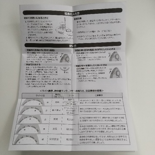 携帯型熱中症計 見守り機能付き インテリア/住まい/日用品の日用品/生活雑貨/旅行(防災関連グッズ)の商品写真