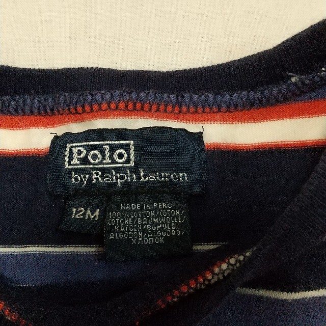 POLO RALPH LAUREN(ポロラルフローレン)のラルフローレン Tシャツ2枚セット 80サイズ キッズ/ベビー/マタニティのベビー服(~85cm)(シャツ/カットソー)の商品写真