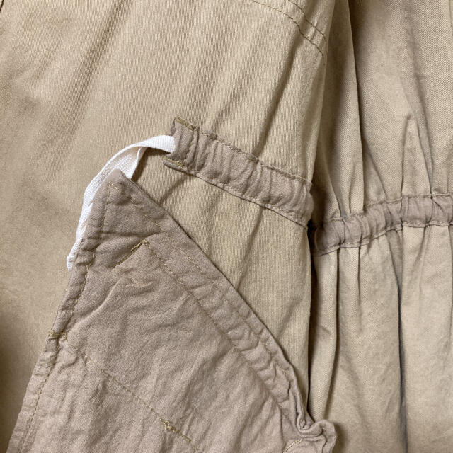 Ungrid(アングリッド)のUngridベージュアウター レディースのジャケット/アウター(ミリタリージャケット)の商品写真
