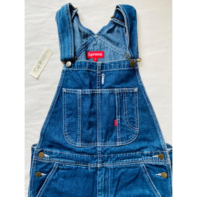 supreme denim overallsカラーブルー