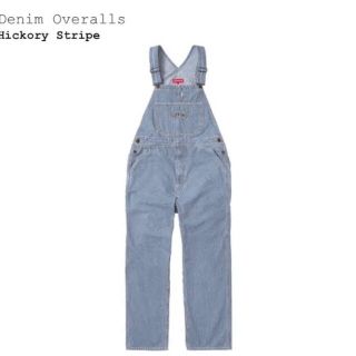 シュプリーム(Supreme)の新品 Supreme  Denim Overalls HickoryStripe(サロペット/オーバーオール)