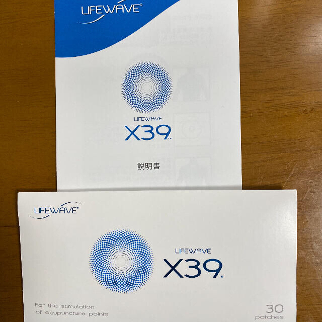 LIFE WAVE X39 ライフウェーブ X39(30枚入り)1個 の通販 by ミモ shop｜ラクマ