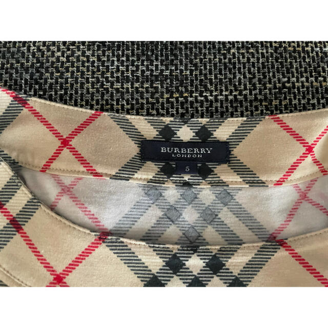 BURBERRY(バーバリー)のバーバリー　カットソー　サイズ5 レディースのトップス(カットソー(半袖/袖なし))の商品写真