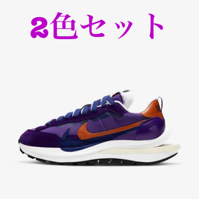 NIKE(ナイキ)のNIKE x sacai Vaporwaffle 2色セット メンズの靴/シューズ(スニーカー)の商品写真