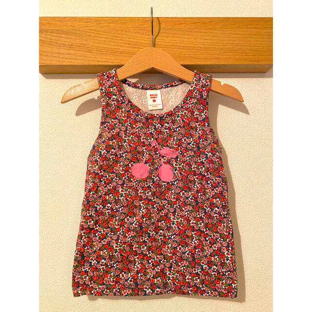 ボンポワン風　チェリートップス キッズ/ベビー/マタニティのキッズ服女の子用(90cm~)(Tシャツ/カットソー)の商品写真