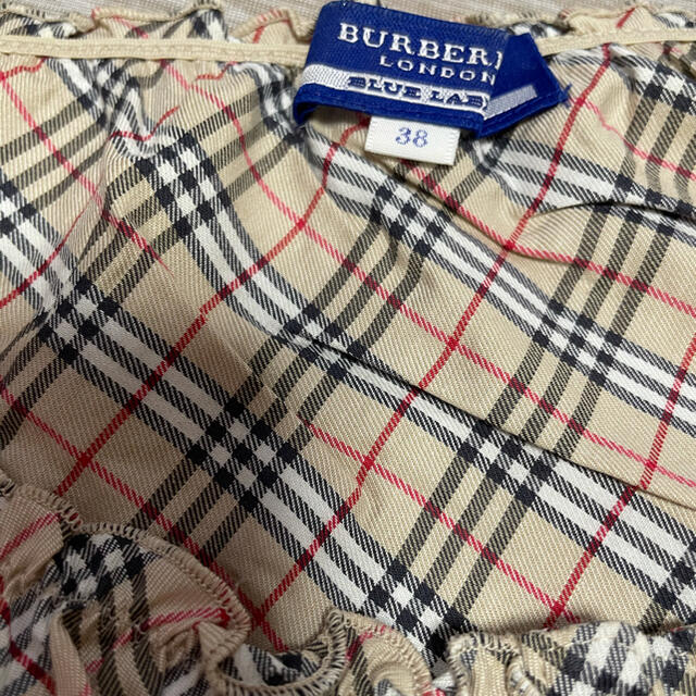 BURBERRY BLUE LABEL(バーバリーブルーレーベル)のバーバリーブルーレーベル チェック トップス レディースのトップス(カットソー(半袖/袖なし))の商品写真