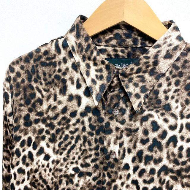 MILKBOY レオパード ロング シャツ LEOPARD LONG SHIRT メンズのトップス(シャツ)の商品写真