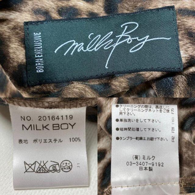 MILKBOY レオパード ロング シャツ LEOPARD LONG SHIRT メンズのトップス(シャツ)の商品写真