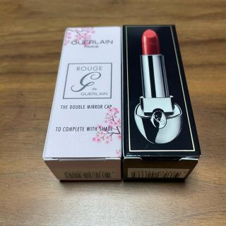 ゲラン(GUERLAIN)の「N25」GUERLAIN ルージュ ジェ 口紅＆ケース　桜ブルー(口紅)