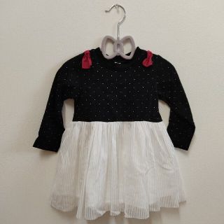 エフオーキッズ(F.O.KIDS)のアプレレクール*チュールワンピース*90(ワンピース)