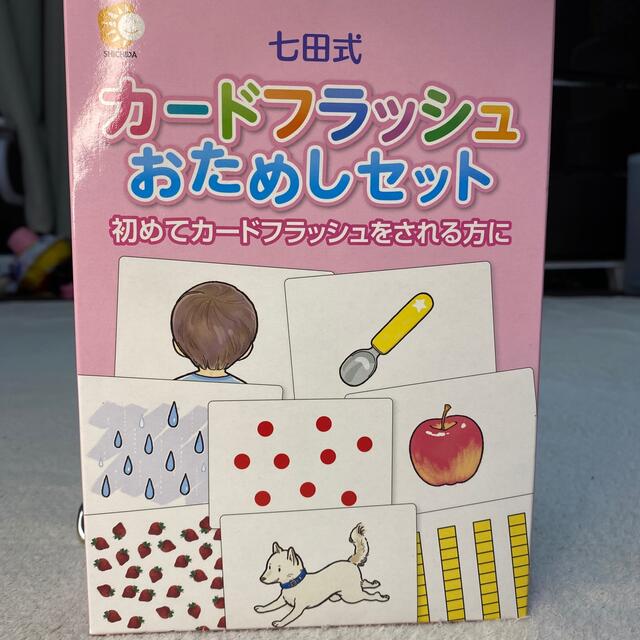 【ゆきさん専用】七田式 カードフラッシュ お試しセット キッズ/ベビー/マタニティのおもちゃ(知育玩具)の商品写真