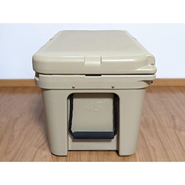 新品・未使用 RTIC 45QT クーラーボックス アウトレット品 タンカラー