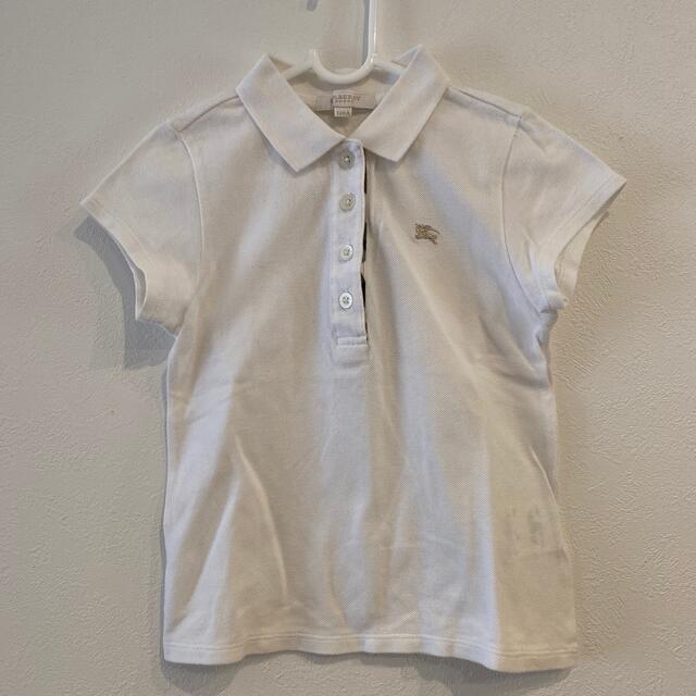 BURBERRY(バーバリー)のBurberry ポロシャツ　半袖 キッズ/ベビー/マタニティのキッズ服女の子用(90cm~)(Tシャツ/カットソー)の商品写真