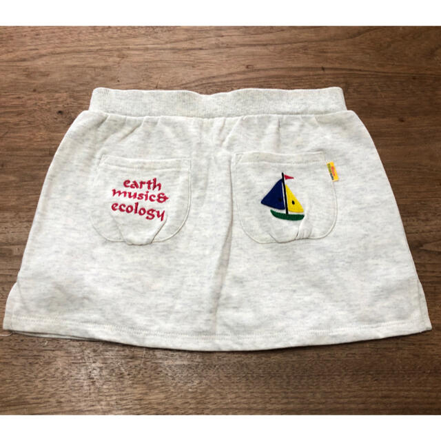 earth music & ecology(アースミュージックアンドエコロジー)のearth music&ecology for kid'sスカート100 キッズ/ベビー/マタニティのキッズ服女の子用(90cm~)(スカート)の商品写真