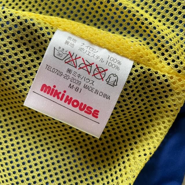 mikihouse(ミキハウス)のミキハウス　ナイロン　ベスト　120   キッズ/ベビー/マタニティのキッズ服男の子用(90cm~)(ジャケット/上着)の商品写真