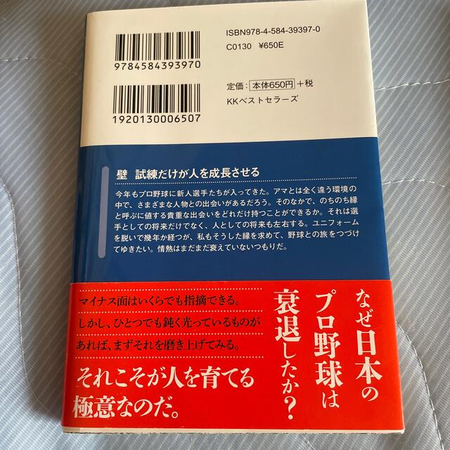 壁　試練だけが人を成長させる エンタメ/ホビーの本(文学/小説)の商品写真