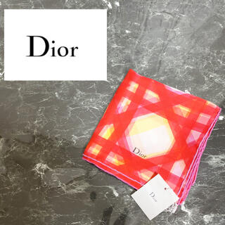 クリスチャンディオール(Christian Dior)の【未使用品】Dior シルクスカーフ(バンダナ/スカーフ)