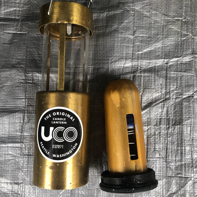 UCO キャンドルランタン　used スポーツ/アウトドアのアウトドア(ライト/ランタン)の商品写真