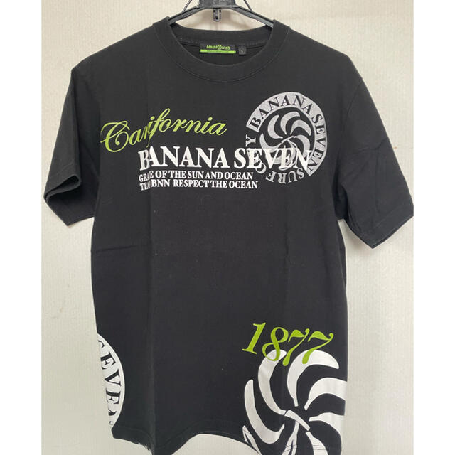 877*7(BANANA SEVEN)(バナナセブン)のBANANASEVEN☆Tシャツ（半袖）Lサイズ メンズのトップス(Tシャツ/カットソー(半袖/袖なし))の商品写真