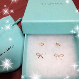 ティファニー(Tiffany & Co.)の値下げ！ TIFFANY リボンピアス(ピアス)