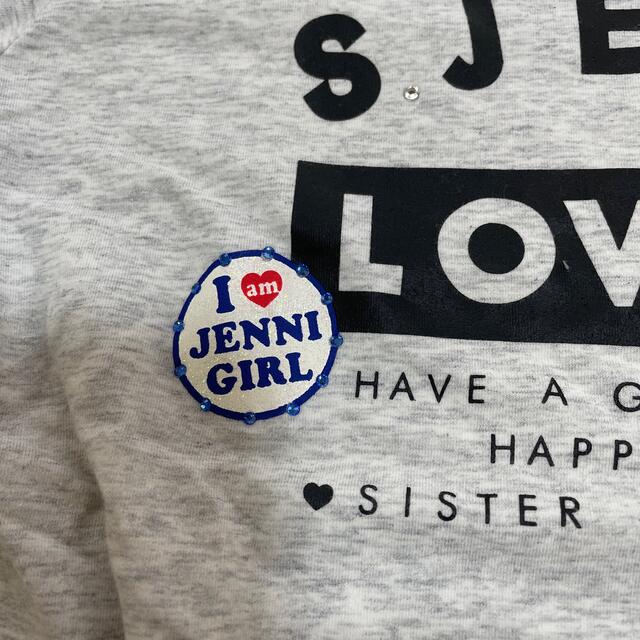 JENNI(ジェニィ)のJENNI グレーTシャツ　150 キッズ/ベビー/マタニティのキッズ服女の子用(90cm~)(Tシャツ/カットソー)の商品写真