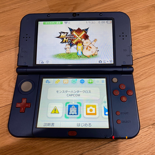 Newニンテンドー3DS LL モンスターハンタークロスセット　ポケモンＸ