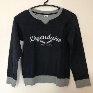 プチバトー(PETIT BATEAU)のプチバトー  トレーナー　138cm(Tシャツ/カットソー)