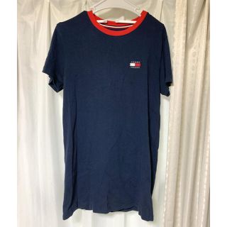 トミーヒルフィガー(TOMMY HILFIGER)のtommy jeans Tシャツワンピ(Tシャツ(半袖/袖なし))