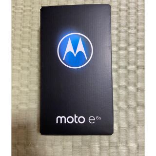 モトローラ(Motorola)の【未使用】モトローラ　moto e6s 2GB 32GB メトログレー(スマートフォン本体)