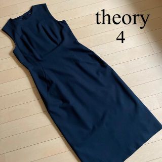 【美品✨】定価40,000円❤️theory✨サイズ4✨リネンワンピース