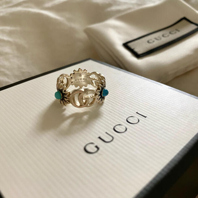 Gucci(グッチ)のGUCCI ダブルG フラワーリング レディースのアクセサリー(リング(指輪))の商品写真