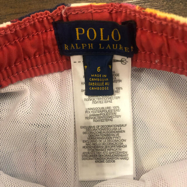 POLO RALPH LAUREN(ポロラルフローレン)のラルフローレン　スイムパンツ キッズ/ベビー/マタニティのキッズ服男の子用(90cm~)(水着)の商品写真