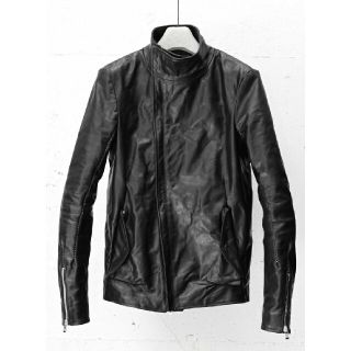 incarnation Calf leather Bias ZIP(レザージャケット)