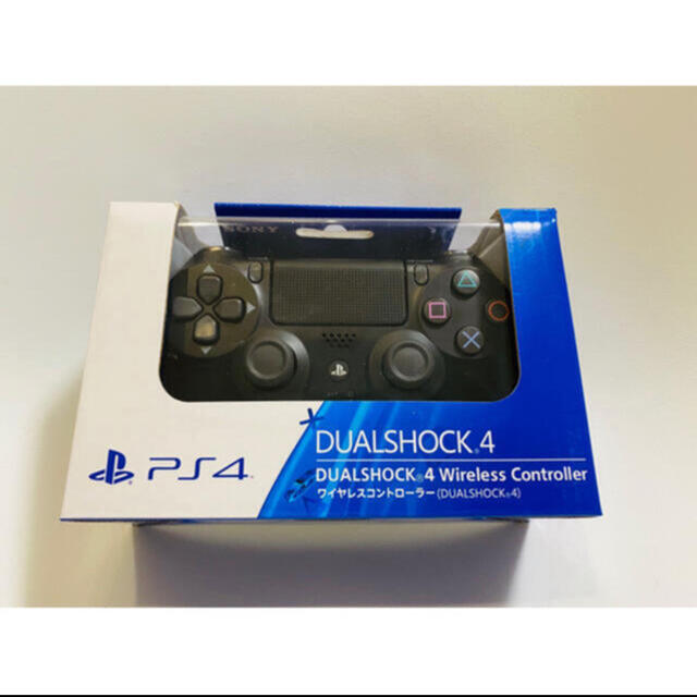 新品Sony純正DUALSHOCK PS4コントローラー　ブラック家庭用ゲーム機本体