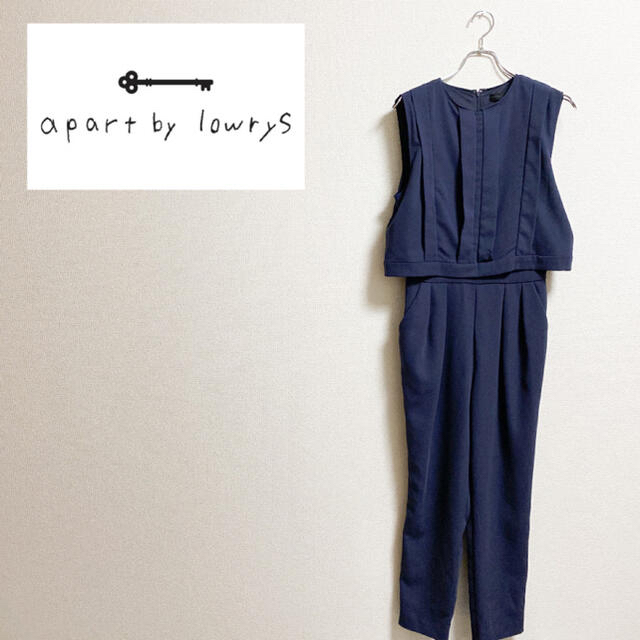 apart by lowrys(アパートバイローリーズ)の【美品】オールインワン　アパートバイロリーズ　サイズ　Ｌ レディースのパンツ(オールインワン)の商品写真