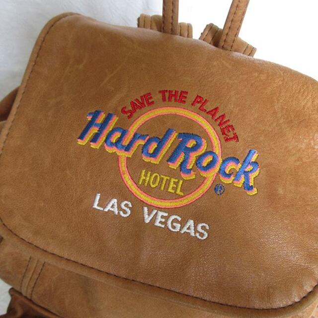 Hard Rock HOTEL ハードロック ホテル レザーリュック デイバッグの ...