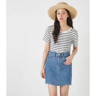 マウジー(moussy)の定価8776円　新品未使用　moussy デニムミニスカート(ミニスカート)