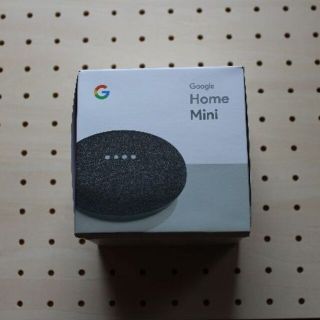 グーグル(Google)のGoogle home mini【美品】(その他)