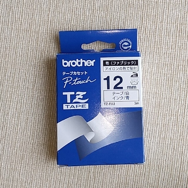 brother(ブラザー)のブラザーテープカセット2個　TY-FA3 インテリア/住まい/日用品の文房具(テープ/マスキングテープ)の商品写真