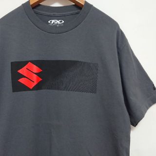 ☆US古着SUZUKI/企業ロゴ/プリントTシャツ/L(Tシャツ/カットソー(半袖/袖なし))