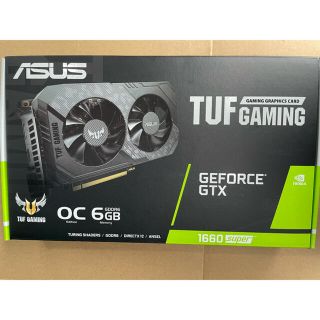 エイスース(ASUS)のASUS TUF GTX 1660 Super搭載 6GB OC(PCパーツ)