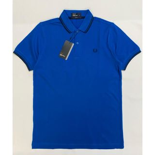 フレッドペリー(FRED PERRY)の新品未使用 フレッドペリー 半袖 ブルー タグ付き(ポロシャツ)