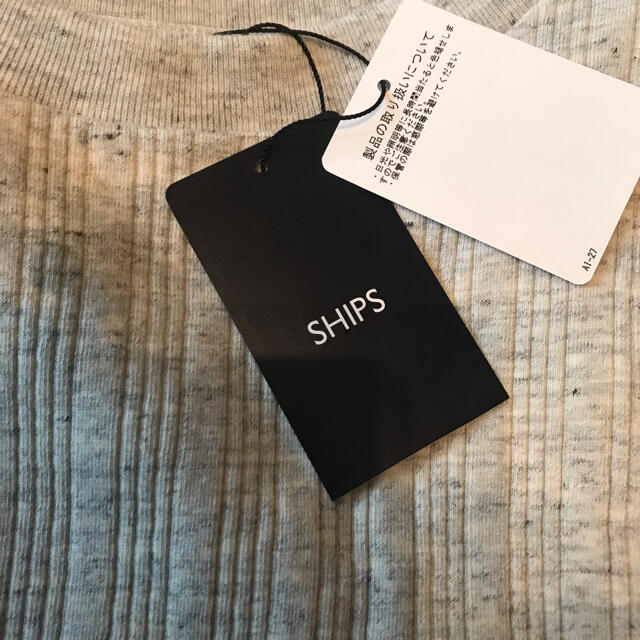SHIPS(シップス)のships 新品タグ付　半袖カットソー  Tシャツ　 レディースのトップス(カットソー(半袖/袖なし))の商品写真