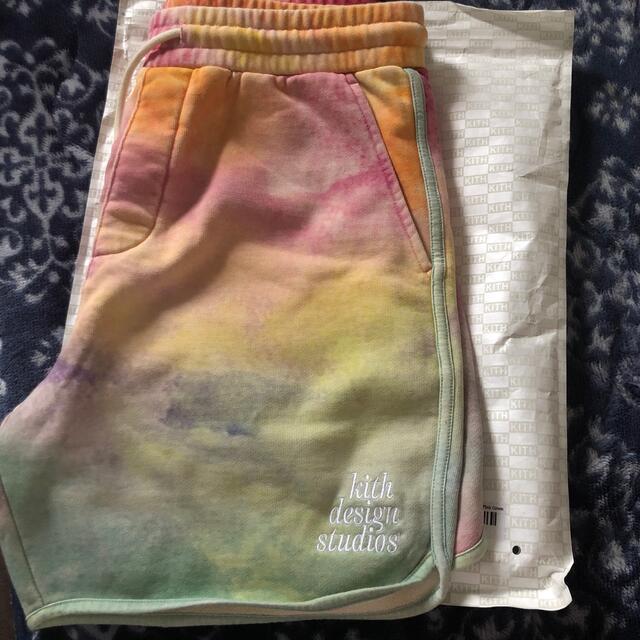 Supreme(シュプリーム)のkith tie dye jordan short  pink green メンズのパンツ(ショートパンツ)の商品写真