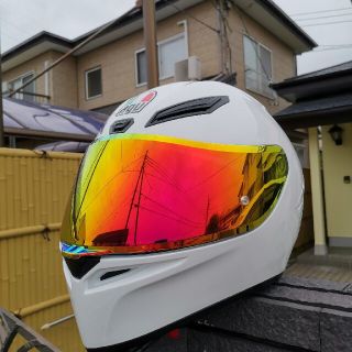 AGV K1 K3SV K5 対応シールドRED - www.xtreme.aero