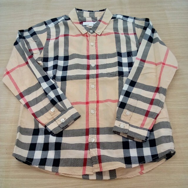 BURBERRY(バーバリー)のバーバリー 128cm チェック シャツ 02MN0517937 キッズ/ベビー/マタニティのキッズ服男の子用(90cm~)(ブラウス)の商品写真