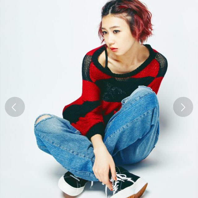 HYSTERIC GLAMOUR(ヒステリックグラマー)のhysteric♦ダメージジーンズ レディースのパンツ(デニム/ジーンズ)の商品写真