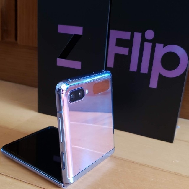 激安特価 Galaxy - 香港版 Galaxy Z Flip 純正革カバー付き 【やや難